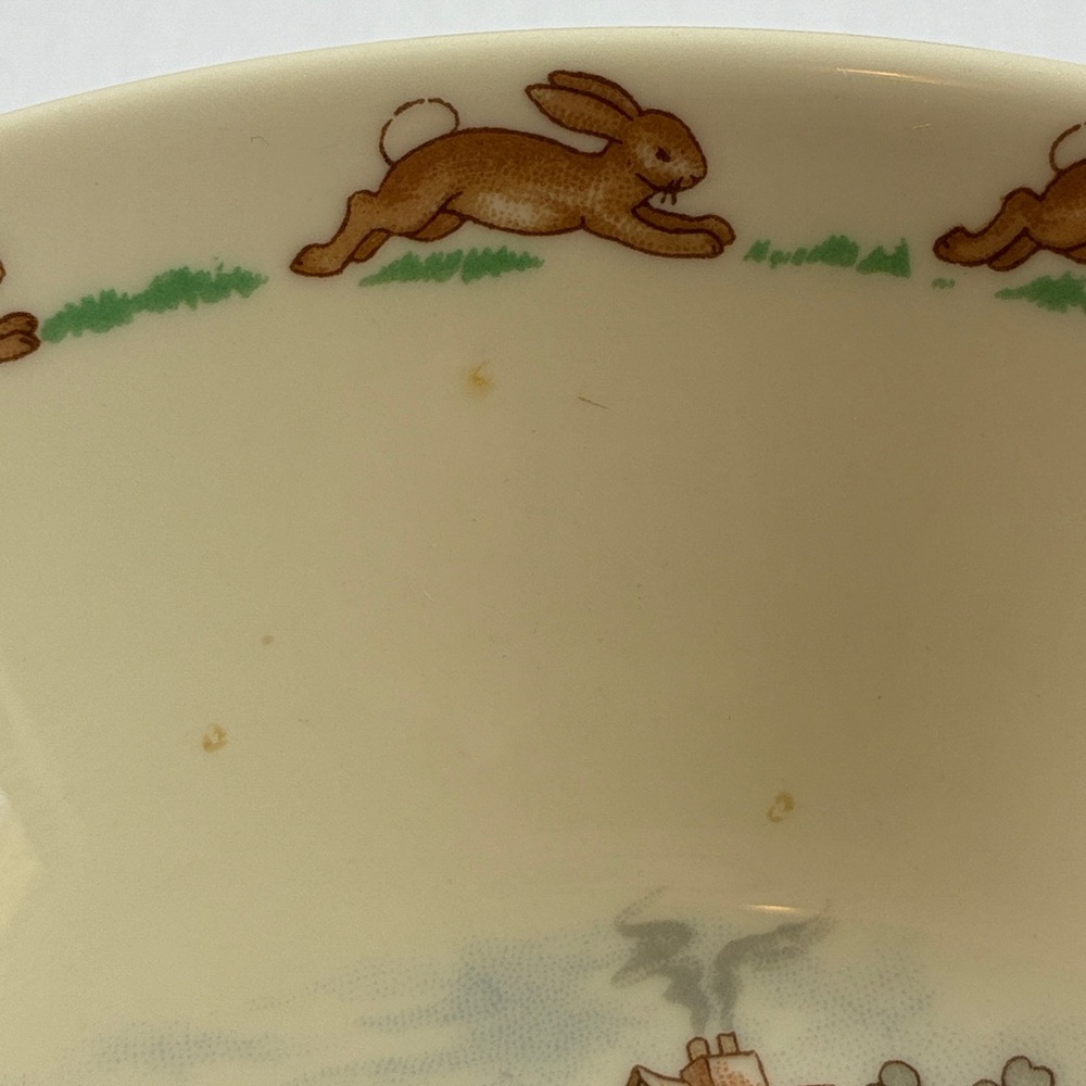 Whimsical Vintage Royal Doulton Bunnykins 3-Piece Bone China Set Easter Bunny - Picture 15 of 15